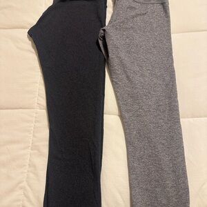 Lululemon dark gray and Gray Leggings